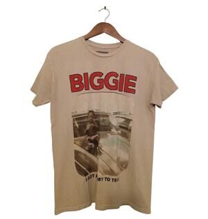 VTG Style Notorious BIG Biggie Smalls I Got A Story To Tell Rap T-Shirt Size S/M